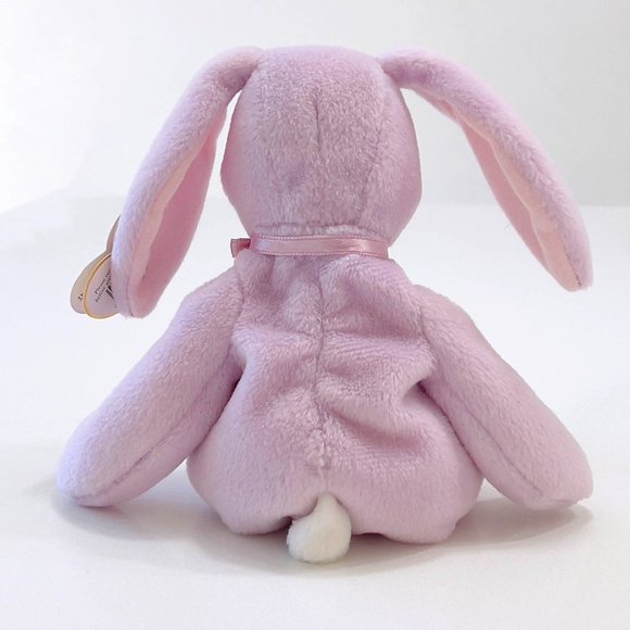 Ty Beanie Babies Collection Floppity Bunny Rabbit Plush Stuffed Toy 5-28-96 - Picture 5 of 7